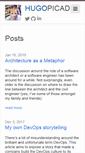 Mobile Screenshot of hugopicado.com